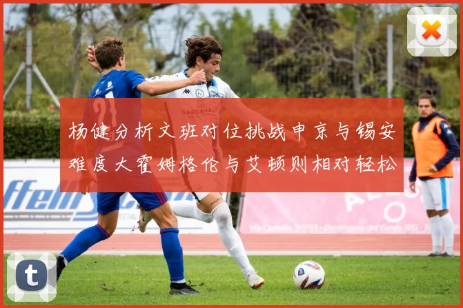 杨健分析文班对位挑战申京与锡安难度大霍姆格伦与艾顿则相对轻松